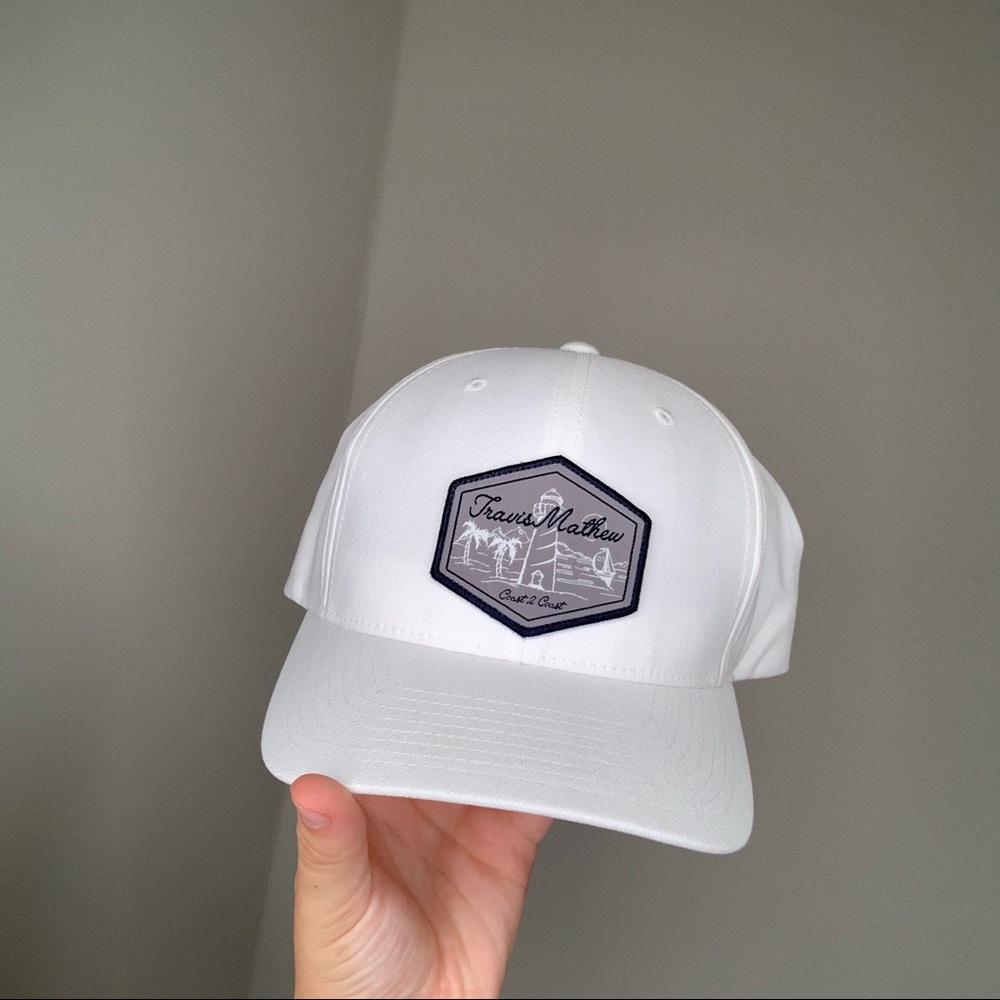 Travis Mathew Men’s White Golf Hat